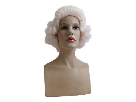 Dronning Elisabeth II Hvid sceneparyk