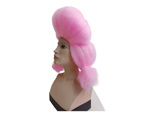 Pink High Costume Party Drag show wig
