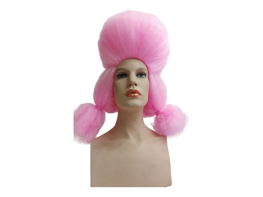 Pink High Costume Party Drag show wig