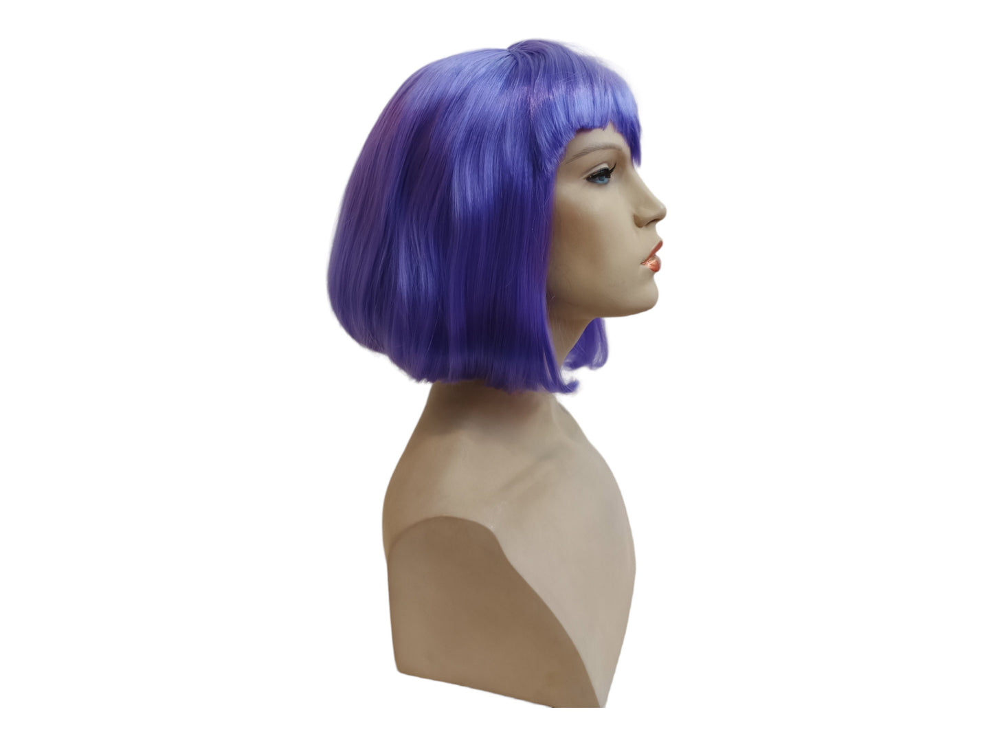 Lavender Short Bob Costume Wig
