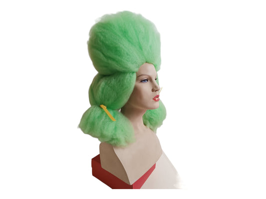 Light Green High Costume Party Drag show wig