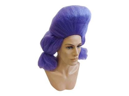 Purple High Costume Party Drag Show Wig