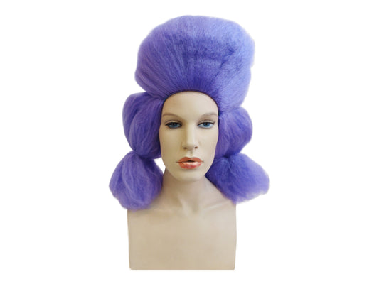 Purple High Costume Party Drag Show Wig
