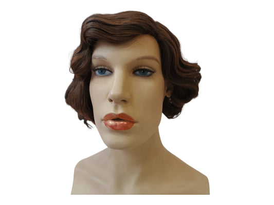 Evelyn  1920 s Hairstyle Light Brown Wig inspired by Faye Dunaway's character