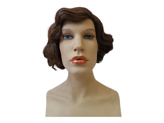 Evelyn  1920 s Hairstyle Light Brown Wig inspired by Faye Dunaway's character