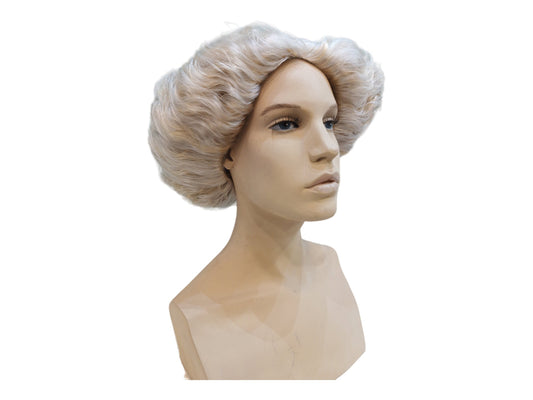 Nellie Edwardiansk platinblond Gibson pigeparyk genopførelse tidligt 20. århundrede 1900-tallet cosplayparyk