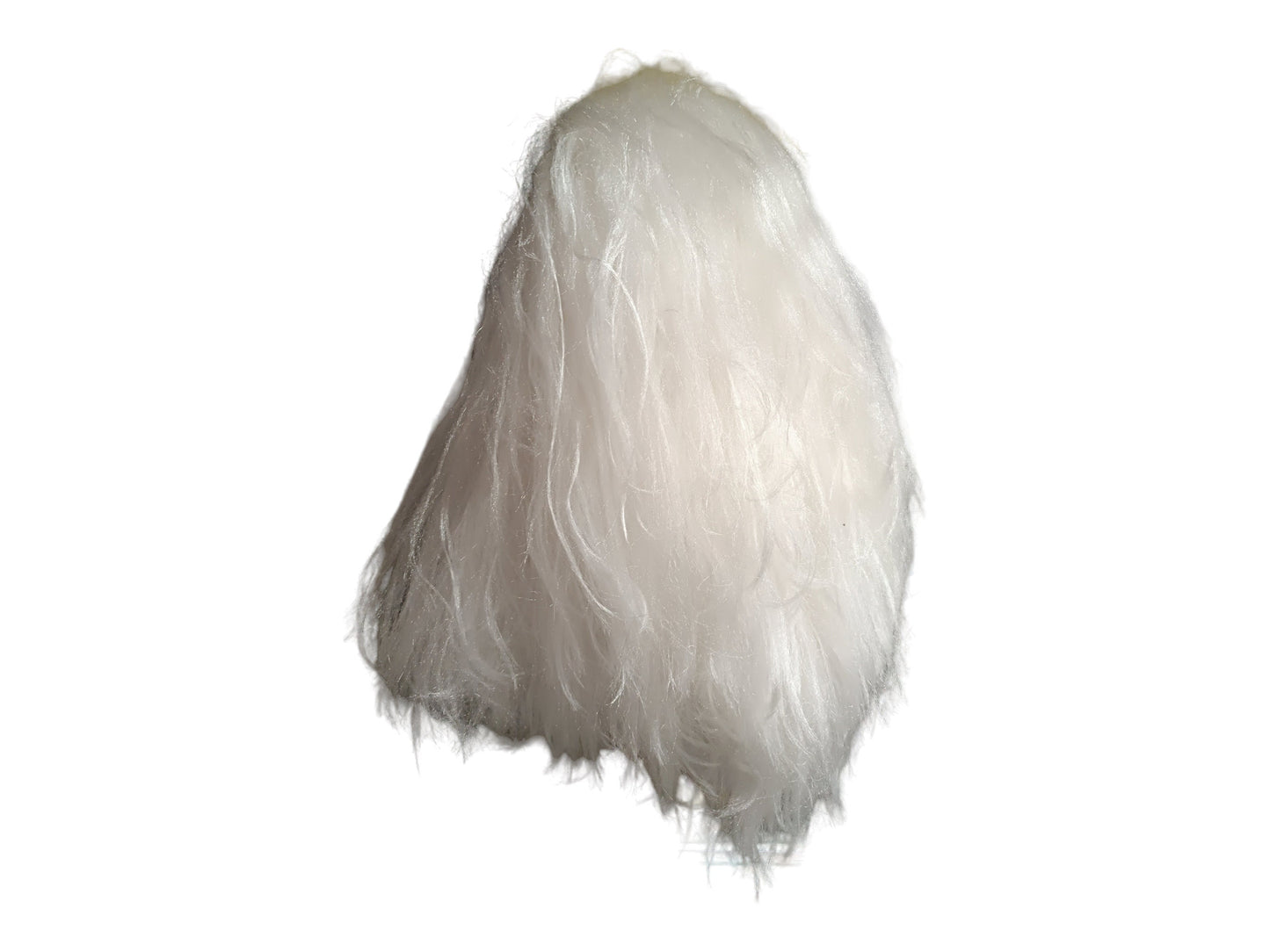 Titania  White  Lady  Extra Long Texturised Costume Party Wig