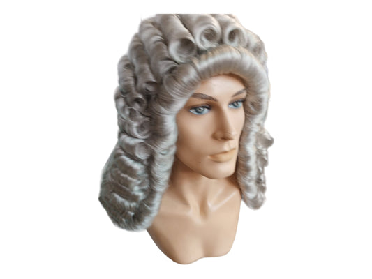 Bach  period 1740  Male Gray Wig
