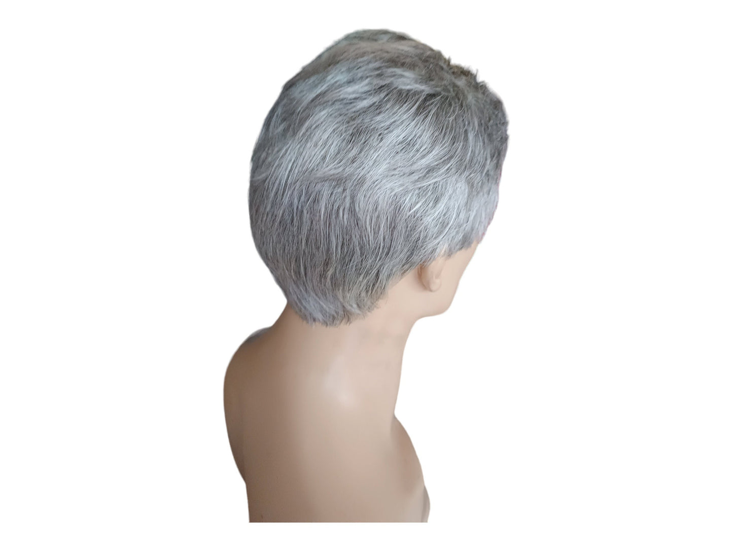 The Anchorman Natural Look Gray  Men's Short Wig