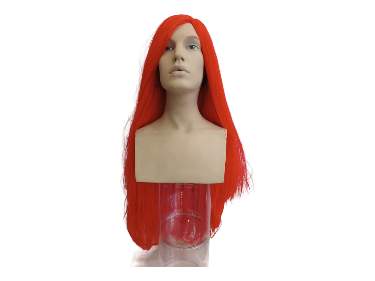 Jessica Fire Red Long Straight Cosplay Costume Wig