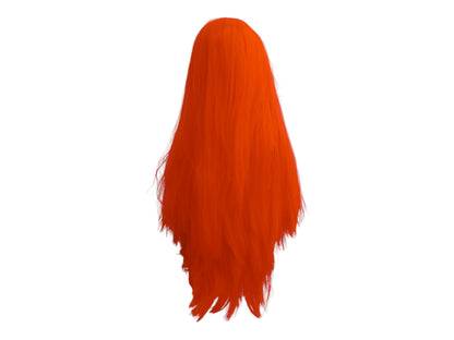 Jessica Fire Red Long Straight Cosplay Costume Wig