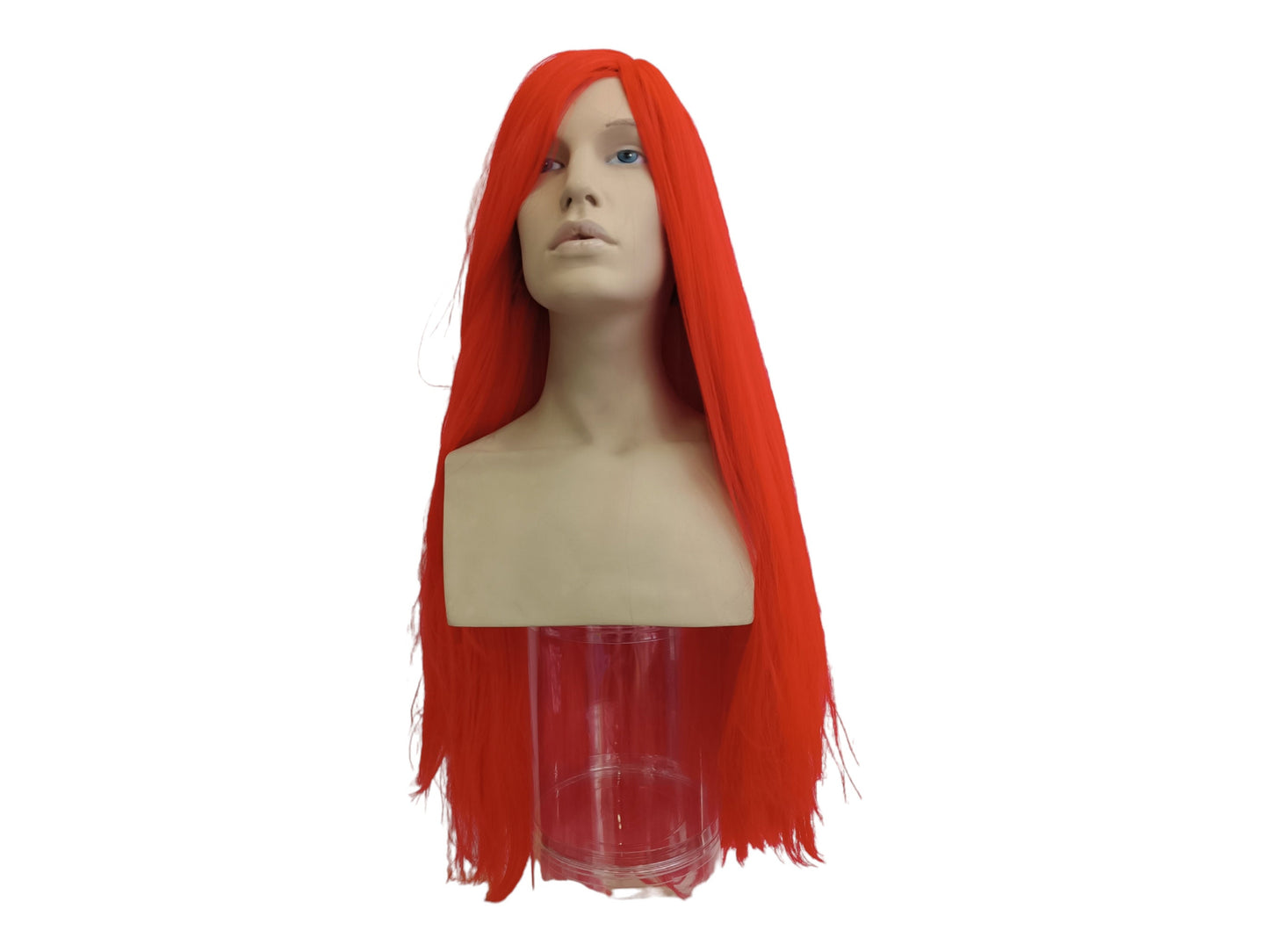 Jessica Fire Red Long Straight Cosplay Costume Wig