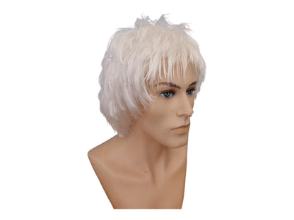 Satoru Cosplay Paryk af Høj Kvalitet - Hvid Anime Paryk for et Autentisk Look