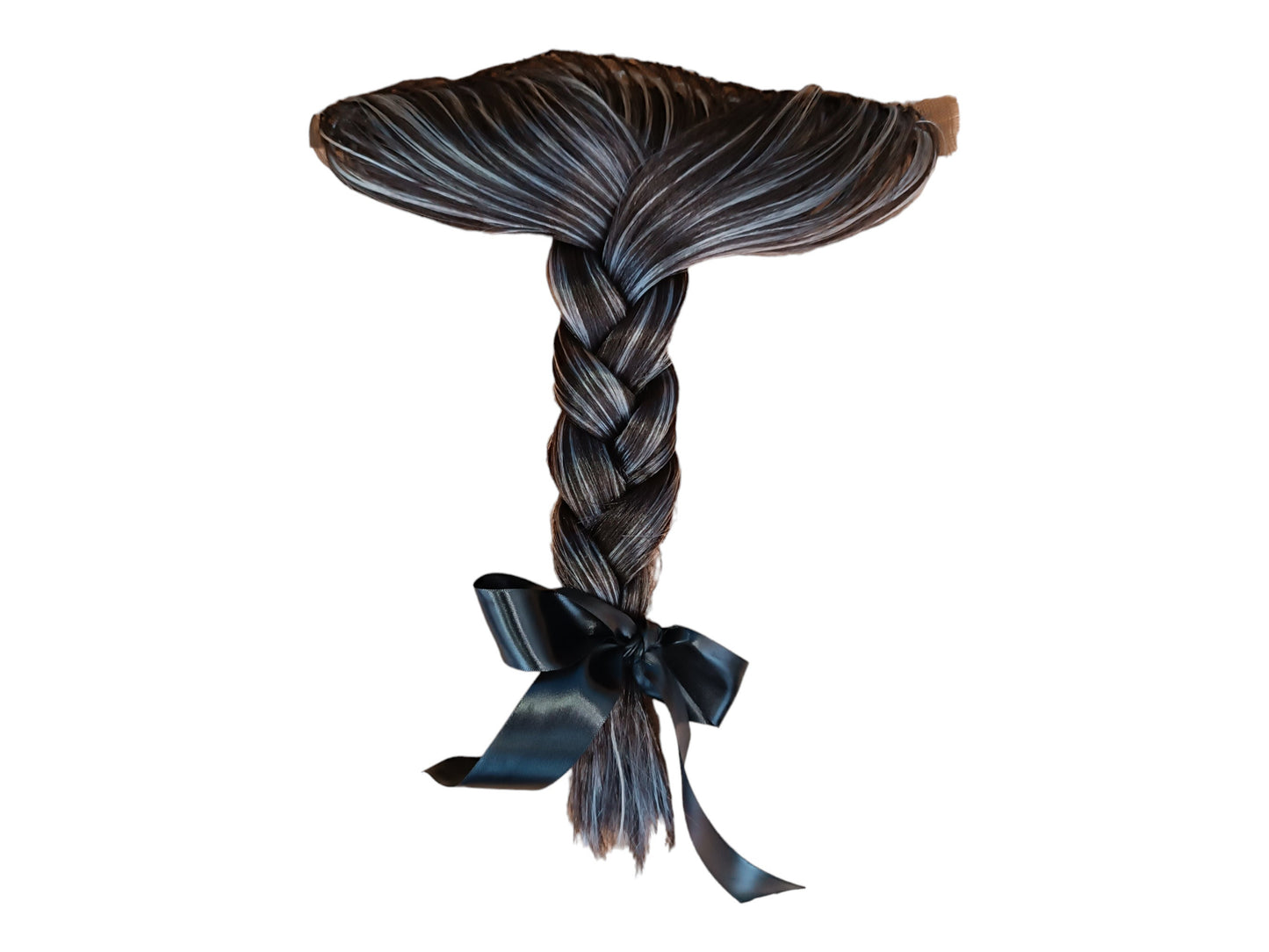 Brown - Gray Braided Period Queue