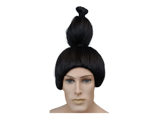 Sumo Chonmage Topknot Paryk | Syntetisk hår af høj kvalitet