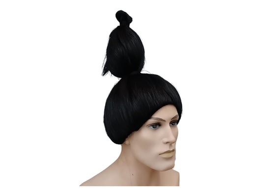 Sumo Chonmage Topknot Paryk | Syntetisk hår af høj kvalitet