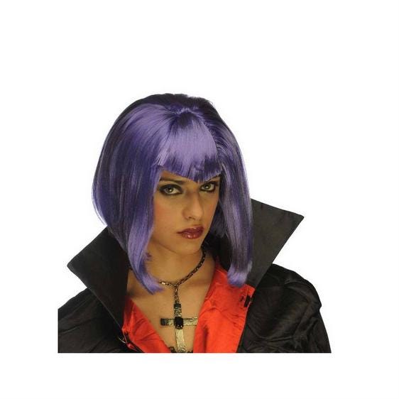 Lavender Short Bob Costume Wig