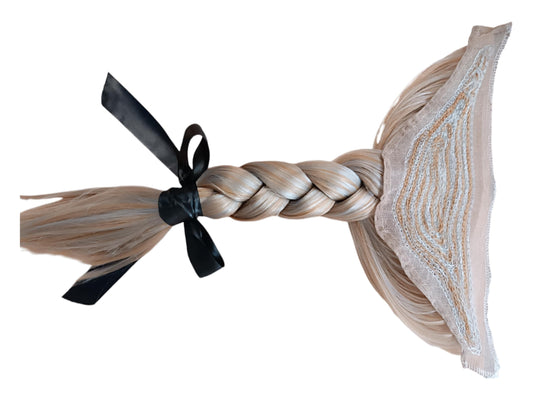 Renaissance Queue – Extra Thick & Long Hairpiece for Hats