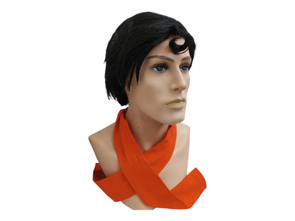 Classic Superman Wig - Christopher Reeve Style - Black Short Costume Cosplay Wig