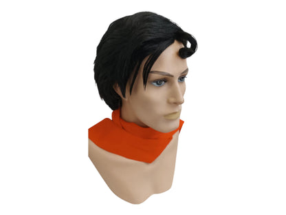 Classic Superman Wig - Christopher Reeve Style - Black Short Costume Cosplay Wig