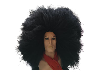 Mama Africa Huge Giant Afro Black Costume Wig