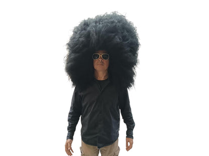 Mama Africa Huge Giant Afro Black Costume Wig