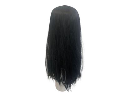 Long Straight Black Heat Resistant Wig