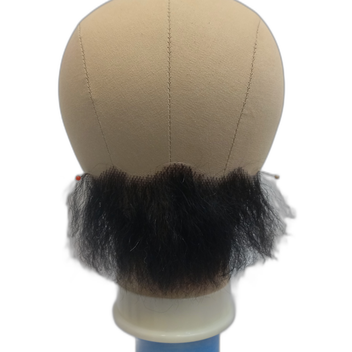 Large Black Underchin Handmade Beard on Lace