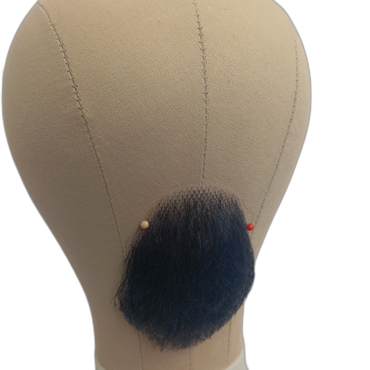 Handmade Black Goatee Beard on Lace