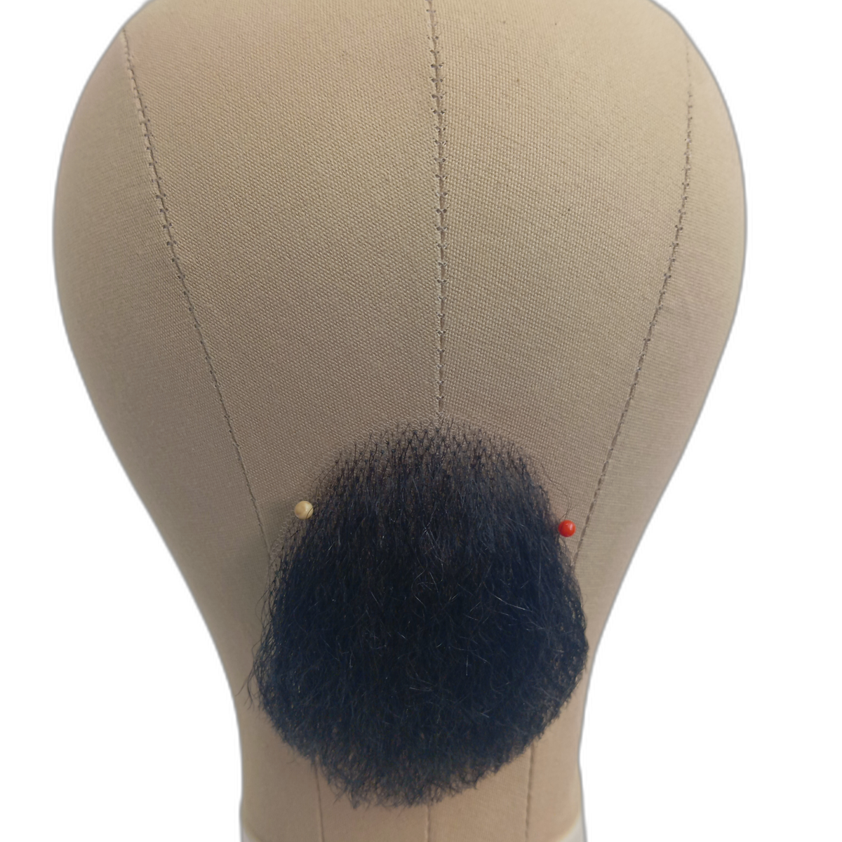 Handmade Black Goatee Beard on Lace