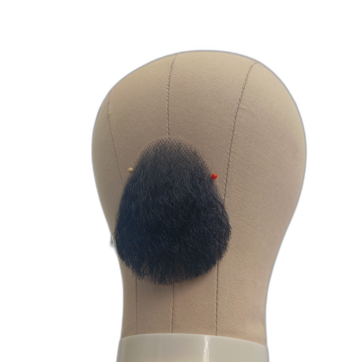 Handmade Black Goatee Beard on Lace