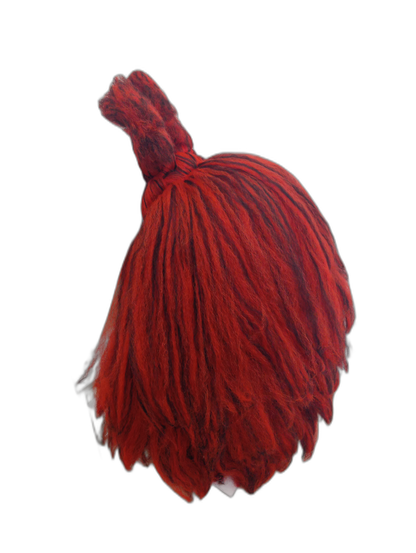 Fantasy  Black and Red  Halloween  Lady  Long Texturised Costume Party Wig